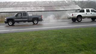 PowerStroke Vs Duramax [upl. by Arag467]