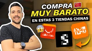 LAS 3 MEJORES TIENDAS CHINAS para COMPRAR MUY BARATO HOY 2024 ✅ [upl. by Elleina850]