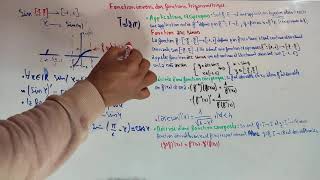 Analyse 1  Fonction Usuelles Trigonométrique   fonction arcsinus part 1 [upl. by Esinehs]