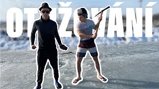 JAK SE „JINAK“ OTUŽOVAT 19°C 🥶 WIM HOF HADRA EXTRÉMNÍ CHALLENGE [upl. by Abeu]