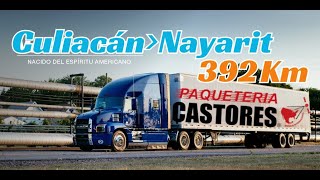 Carga CASTORES de Culiacán Sinaloa  Acaponeta Nayarit  Western Star 5700 XE 19 con TONELADAS [upl. by Malca975]