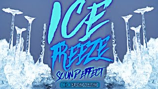 Ice Freeze Sound Effect  Freezing Snow and Ice Sounds  Royalty Free [upl. by Renferd]