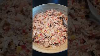 Salade de riz provençale délicieuse en été 👌la recette sur ma chaîne YouTube 🥰 [upl. by Fotinas]