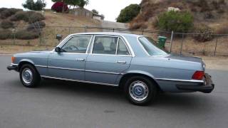 1977 Mercedes Benz 280SE W116 Saloon 2 Owner 31k Miles [upl. by Beesley]