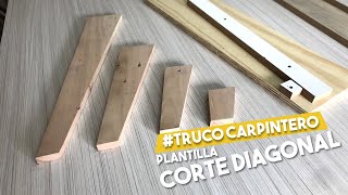 TrucoCarpintero PATAS ESCANDINAVAS PLANTILLA PROYECTO MUEBLE [upl. by Rehteh366]