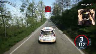 EA Sports WRC  Ford Fiesta Rally Junior  Rally Croazia  Stojdraga 102 Km  Fanatec GT DD PRO 5nm [upl. by Hobey]