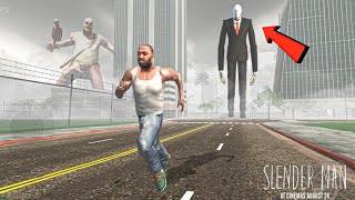 Franklin fight Slender man in Indian bike driving 3d game [upl. by Erret]