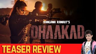 Dhaakad movie teaser review krk krkreview bollywood latestreviews film review dhaakad￼ [upl. by Jenny]