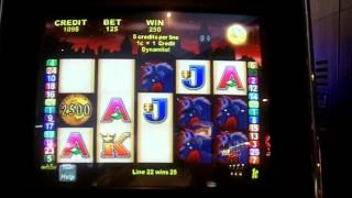 Aristocrat  Werewolf Wild Slot Bonus [upl. by Nawoj739]