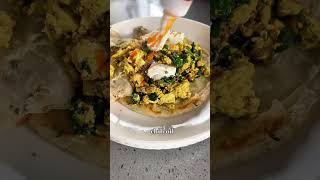 38g Vegan Protein Breakfast Wrap veganeats veganprotein [upl. by Mayor]