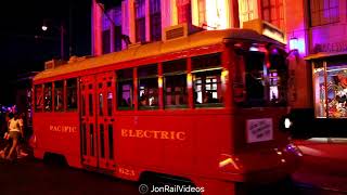 91824 Pre Nighttime RCT Pacific Electric 623 going through Hollywood2 [upl. by Reagan]