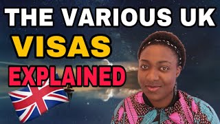 UK VISA TYPES FOR IMMIGRANTSWHAT ARE THE TYPES OF UK VISAS [upl. by Happy]