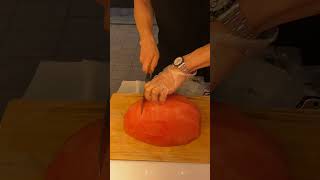 Amazing Korean Watermelon Cutting Skills shortsvideo [upl. by Atinhoj]