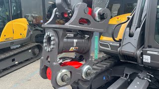 Mecalac MCR Detachable Tilt Hitch with Stucchi MultiCoupler [upl. by Eignat]