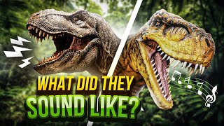 Dinosaur sounds  What did Tyrannosaurus Parasaurolophus and Ankylosaurus sound like [upl. by Daveen]