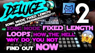 Song Mode Fixed Loop Length pt 2  Synthstrom Deluge Tutorial [upl. by Jary]