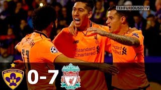 Maribor vs Liverpool 07 All Goals with English Commentary UCL 201718 HD [upl. by Dinse]