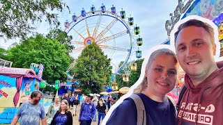 Kirmes MITTEN im Wald 🌳🥰  Wäldchestag Frankfurt 2022  Vlog 307 [upl. by Bathesda574]