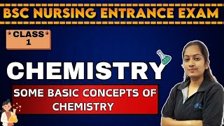 basic concepts of chemistry  bsc nursing entrance exam 2025 new batch  BSC NURSING 2025 [upl. by Macleod]