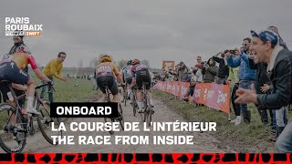 Highlights Onboard ParisRoubaix Femmes avec Zwift 2023 [upl. by Py]