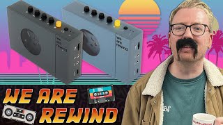 IS CASSETTE COMING BACK  We Are Rewind Wireless Cassette Player Overview [upl. by Iemaj207]