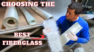 HOWTO CHOOSE The CORRECT FIBERGLASS FABRIC FOR YOUR PROJECT [upl. by Annah]