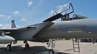 FLIGHT OPS with 125th Fighter Wing F15 Eagles in Palanquero Colombia [upl. by Blanca]