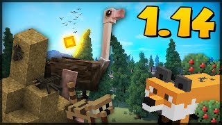 ✔ MINECRAFT 114  NOVOS MOBS Suricata Raposa Avestruz Cupim [upl. by Shelden946]