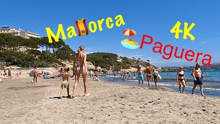 🏖️Paguera Peguera Mallorca 2023 June 11📷4K 60 [upl. by Anelac]