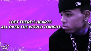 Chris Brown  With You Lyrics [upl. by Hermon487]