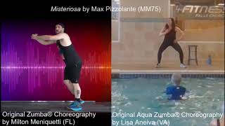 Misteriosa Zumba® and Aqua Zumba® Choreography merengue MM75 [upl. by Kolodgie]