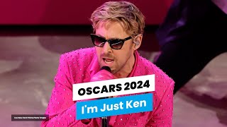 Ryan Gosling Performs I’m Just Ken from Barbie  Oscars 2024 [upl. by Romaine]