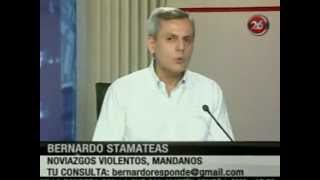 ¨Trastornos de ansiedad y noviazgos violentos¨ por Bernardo Stamateas en Canal 26 [upl. by Niuq]