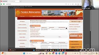 Bidder Enrollment Registration on Mahatenders E Tendering April 2024 Batch 251 [upl. by Chrisman]