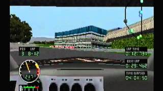 Andretti Racing PSX  Charlotte Motor Speedway 12 LAPS  QVC Ford Thunderbird [upl. by Ibbob]