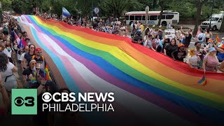 2024 Philadelphia Pride parade festival puts inclusivity on full display [upl. by Gombach]