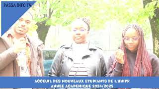 ACCEUIL DES ETUDIANTS UNIPR PARTIE 2 [upl. by Evans]