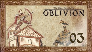 Lets Play Oblivion Modded  03  Arthur gets a job [upl. by Ehlke402]