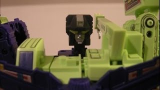 Chinese review 426變形金剛玩具介紹之Encore 20 G1 Constructicons  Devastator [upl. by Arec405]