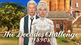 The Sims 4 Decades Challenge Ep 1 1890s MEETING THE LAWSONS [upl. by Airamzul]