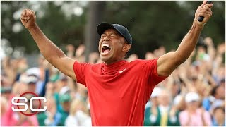 Tiger Woods wins The 2019 Masters  SportsCenter [upl. by Anahoj]