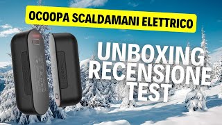 OCOOPA SCALDAMANI ELETTRICO  OCOOPA RECHARGEABLE HAND WARMER [upl. by Higgins]