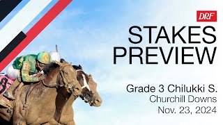 Grade 3 Chilukki Stakes Preview  November 23 2024 [upl. by Blossom733]