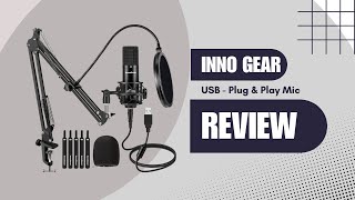 InnoGear USB Microphone Review Best Budget Mic for Streaming and Gaming [upl. by Aihtibat902]