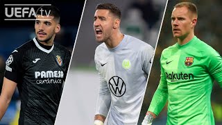 RULLI CASTEELS TER STEGEN  UCL Best Saves Matchday 4 [upl. by Reywas]