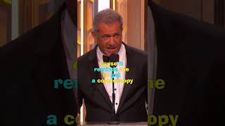 Mel Gibson ROASTS Ricky Gervais Golden Globes [upl. by Mik547]