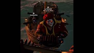 Friendly Pirates on the High Seas seaofthieves seaofthievesfunny seashanty sloop mermaids [upl. by Hardigg435]