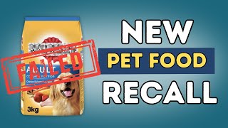 New Pet Food Recall What Pet Foods [upl. by Asenev]