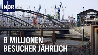 Hamburg Touristenmagnet Landungsbrücken  Die Nordreportage  NDR Doku [upl. by Iznik729]