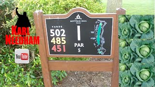 MOTTRAM HALL GOLF COURSE FRONT 9 REVIEW golf cheshire [upl. by Demitria]